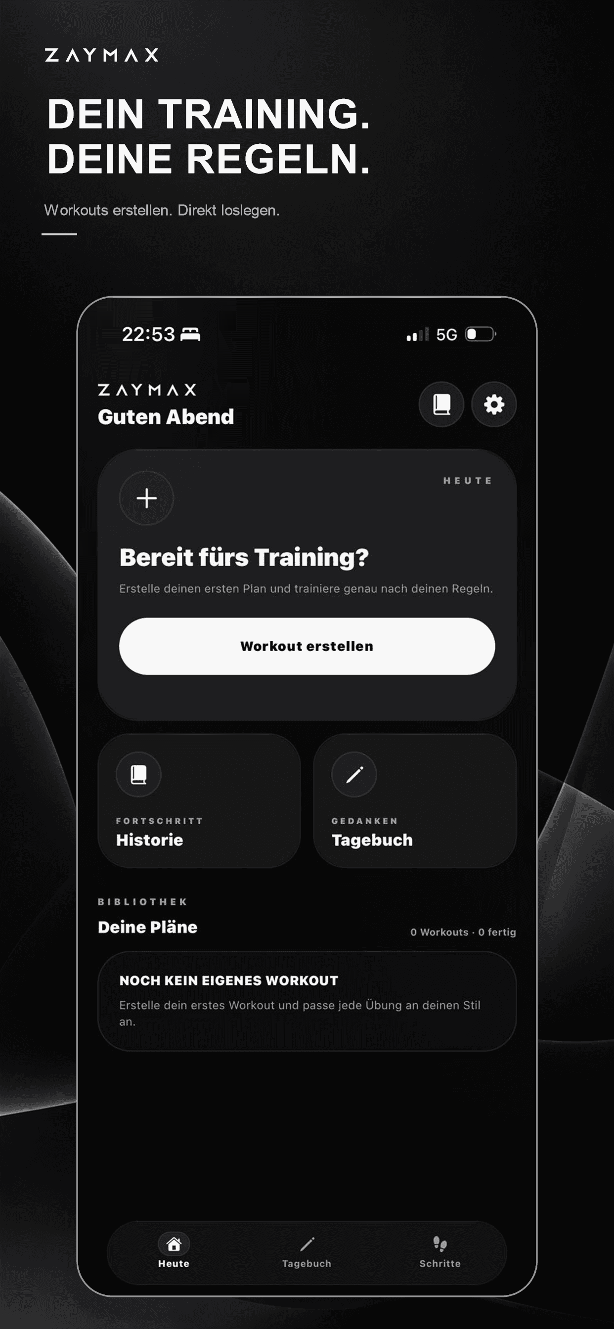 Zaymax – Dein Training. Deine Regeln.